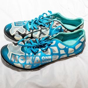 Mens Hoka OneOne Track Running Shoes
